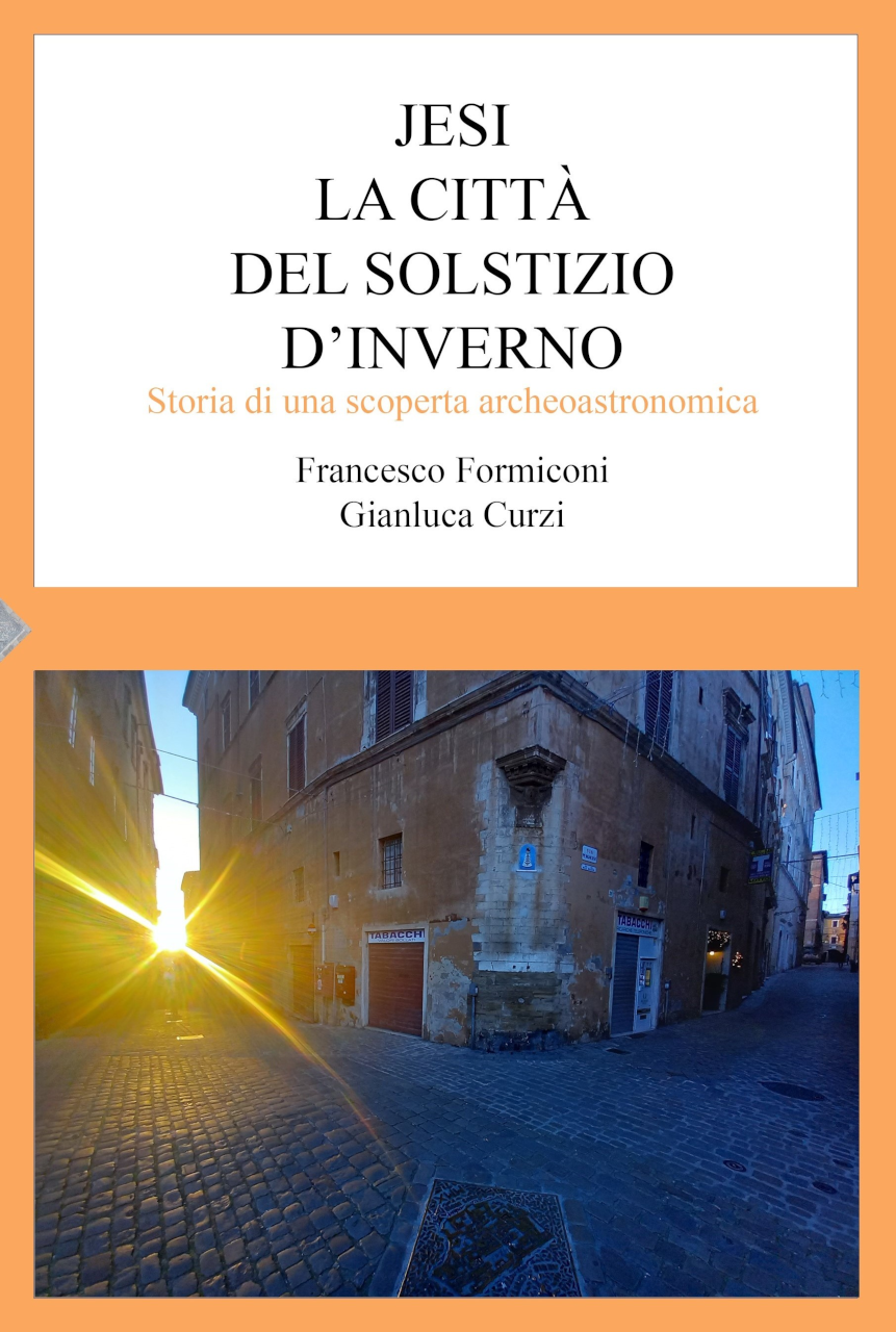 Copertina del libro “Jesi: La città del solstizio d'inverno”